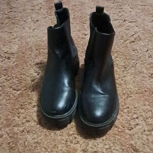 Unionnbay Womens Black Ankle Boots Size 7m